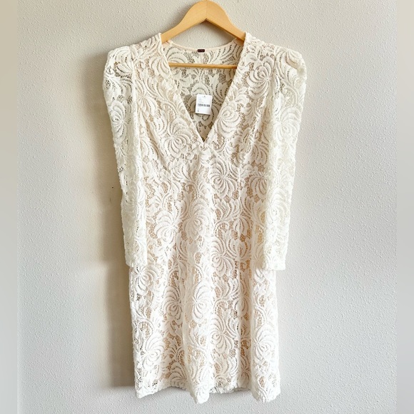 NWT Free People Dana Lace Dress Small - Picture 3 of 10